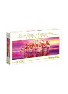 1000-Piece Panorama Flamingo Dance Jigsaw Puzzle 39427