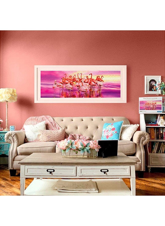 Taimi - 1000-Piece Panorama Flamingo Dance Jigsaw Puzzle 39427 - Image 1