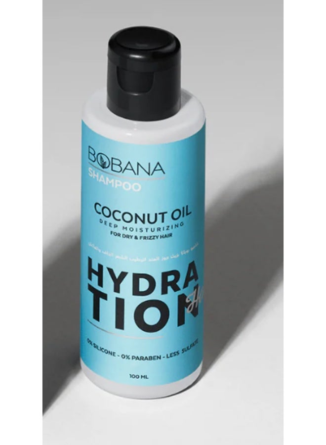 بوبانا شامبو مرطب بزيت جوز الهند - 100 مل