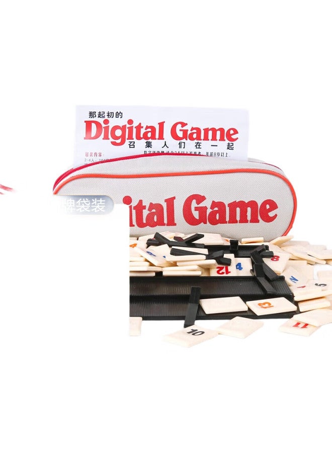 Murcia Lami Digital Cards, Israeli Mahjong Tiles, Multiplayer Casual Party Cards, Classic Board Game, Bagged Travel Version - Image 1