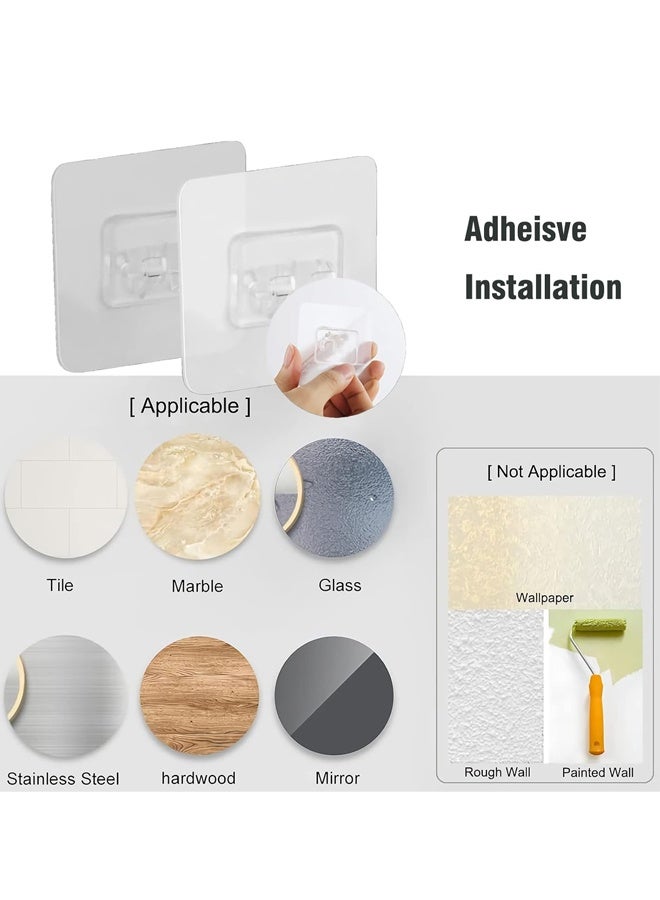 2Pcs Shower Soap Dish, Stainless Steel Bar Soap Holder Wall Mounted for Bathroom/ Shower/ Kitchen (Silver) - Image 5