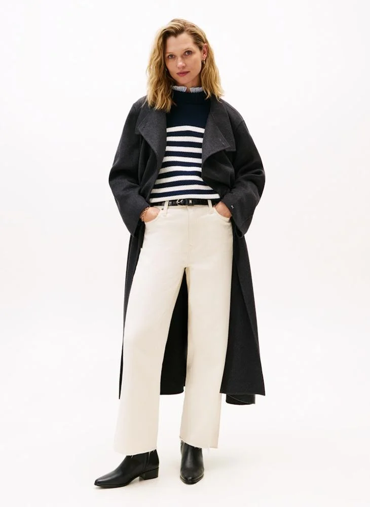 TOMMY HILFIGER Leather Pointed Toe Ankle Boots