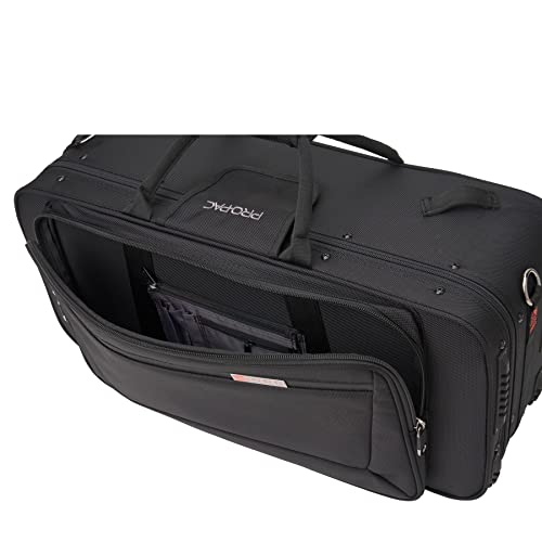 Protec Trumpet Rectangular PRO PAC Case with Mute Storage Compartment, Model PB301 Black - Image 4