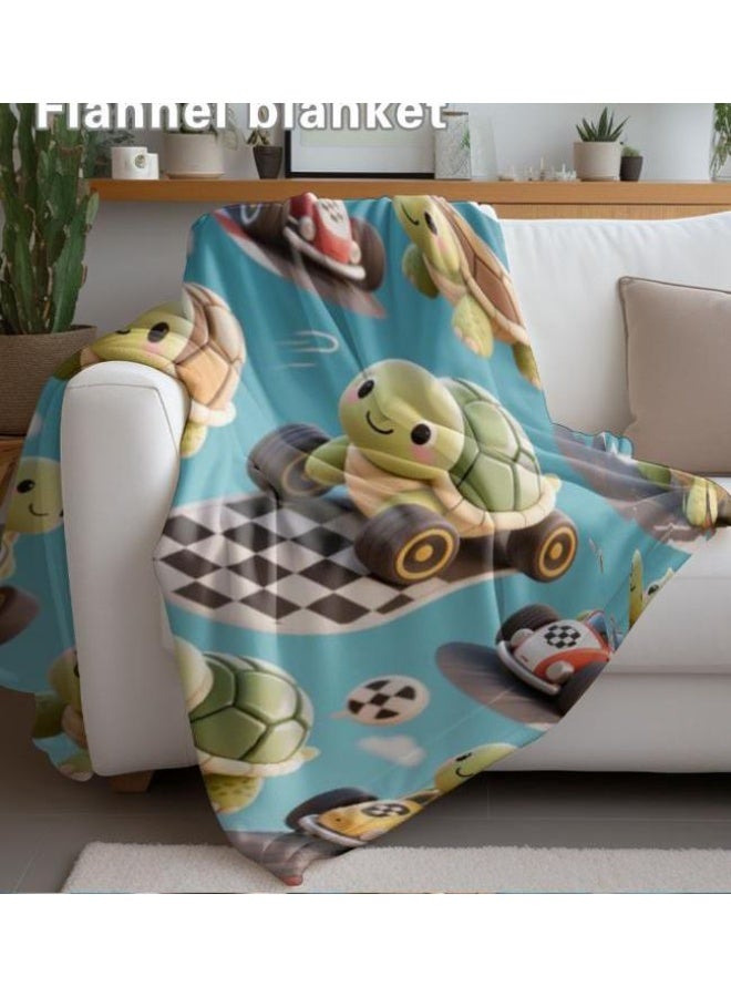 عام بطانية رقيقة من الفانيلا (حرارة ومريحة، ومناسبة للنوم واستخدام اللعبة والغبار والرمل) 150 سم * 200 سم - 634 - Image 4