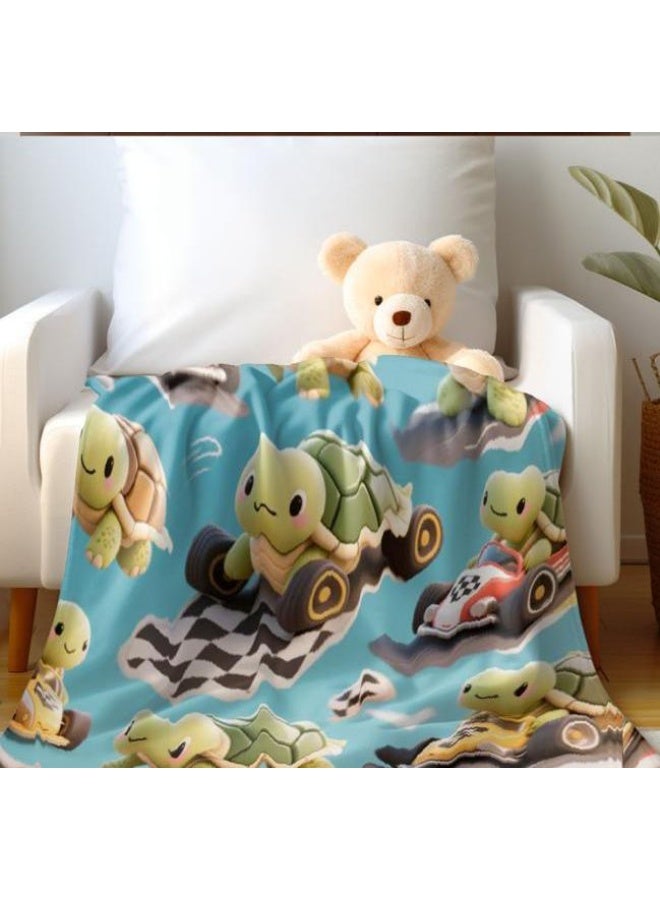 عام بطانية رقيقة من الفانيلا (حرارة ومريحة، ومناسبة للنوم واستخدام اللعبة والغبار والرمل) 150 سم * 200 سم - 634 - Image 1