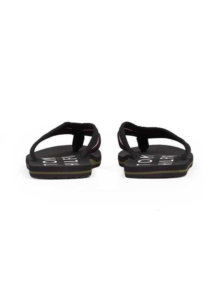 TOMMY HILFIGER - Monogram Thong Brach  Flip Flops - Image 1