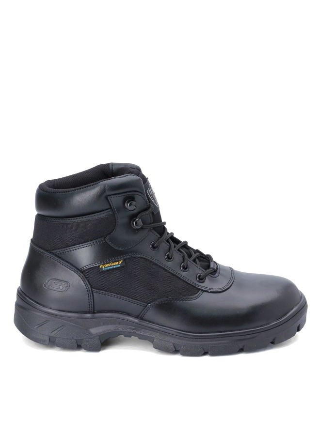 SKECHERS Mens New Wascana-Benen Military and Tactical Boot, Black, 9 UK Wide / 43 EU Wide - Image 2