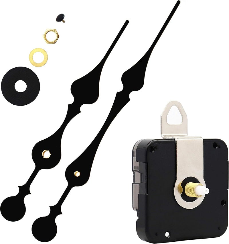 TIKROUND Youngtown 12888 Quartz DIY Wall Clock Movement Mechanism DIY Repair Parts Replacement Fit Dials up to 40 cm（15.7 Inches ） in Diameter. - Image 1