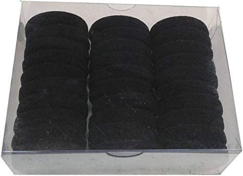 Drishti® Hair Rubber For Girls-Womens Pack of 30 (Black) - Image 2