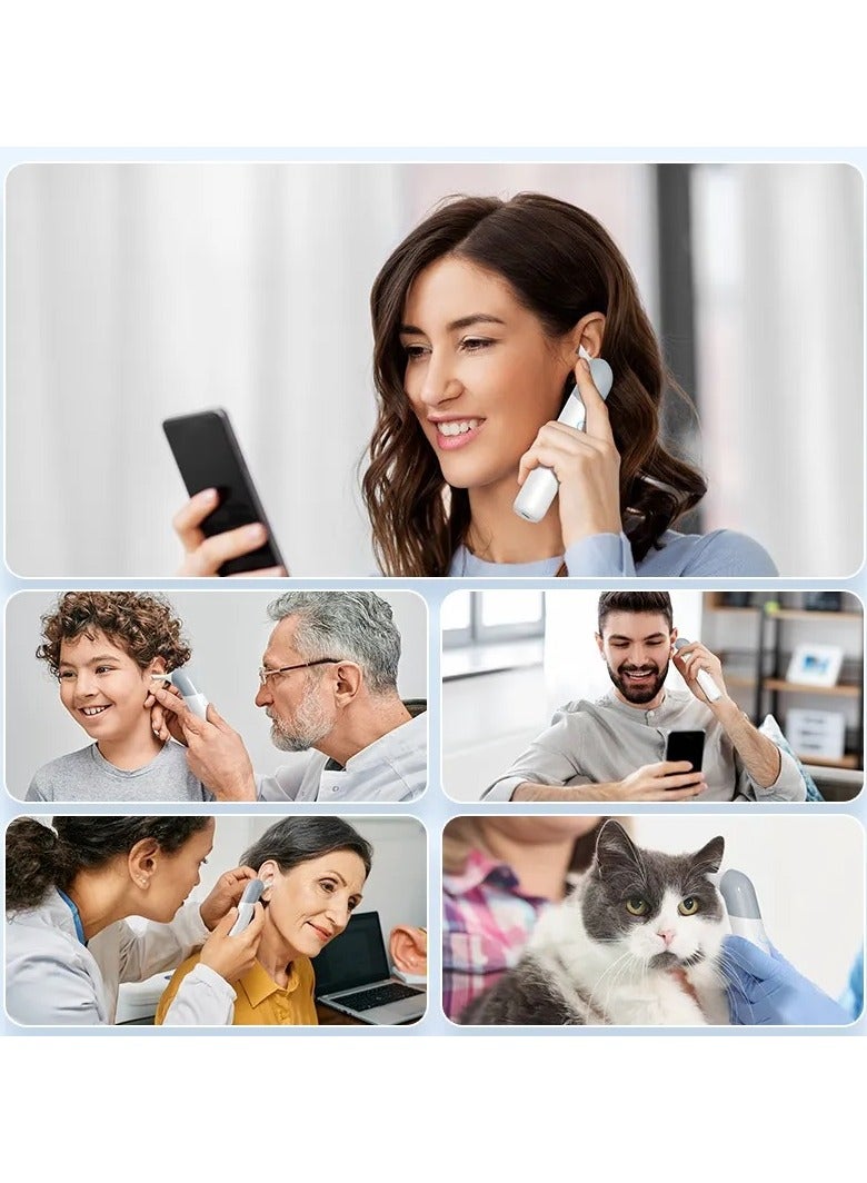 TEKNOWORTH Wireless Digital Otoscope - Ear inspection camera - 3.2mm Ultra-Thin Camera with LED Light, WiFi Visual Inspection Tool for Adults, Kids & Pets, Ear canal viewer, Veterinary otoscope, High-Resolution Ear Scope for Everyday Use  - Image 4