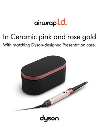 Airwrap i.d.™ multi-styler and dryer - Curly+Coily (Ceramic Pink/ Rose Gold) Ceramic Pink/ Rose Gold - view 3