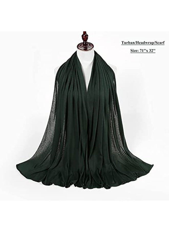 roaiss - Women'S Fashionable Dust Headscarf 2 Pieces Set Multipurpose Magic Headscarf Fashion Hot Diamond Sarong Gradient Headscarf - Image 1