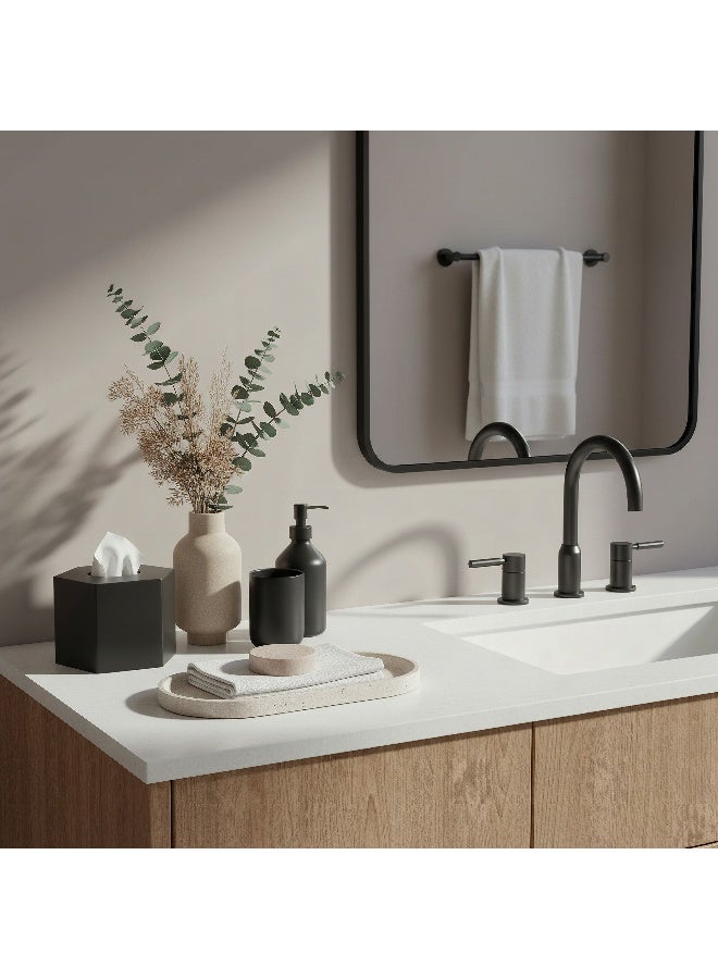 Home Box صينية من الراتنج للمنشفة باللون البيج - Image 3