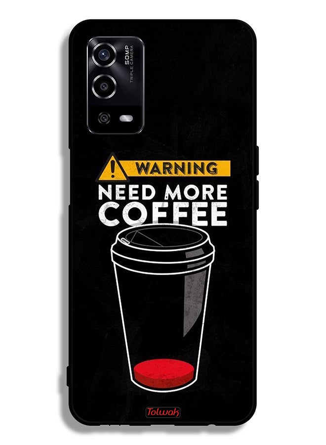 Tolwak غطاء حماية لأوبو A55 4G - بحاجة إلى المزيد من القهوة - Image 2