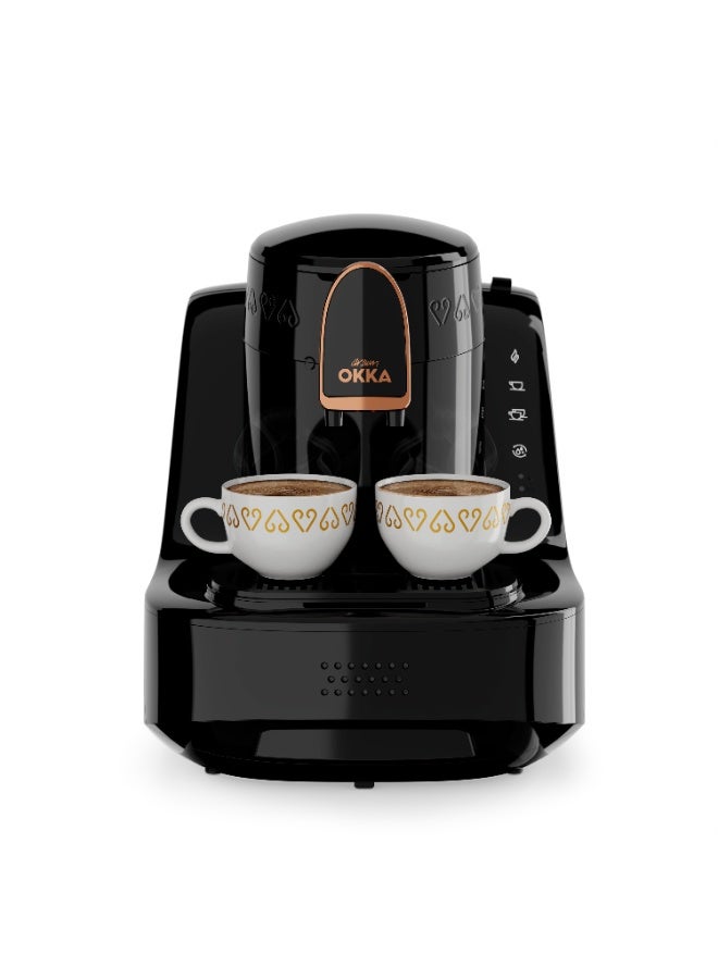 ARZUM OKKA ELIT COFFEE MACHINE (BLACK-COPPER)-OK0040-26 COFFEE MACHINE - Image 2