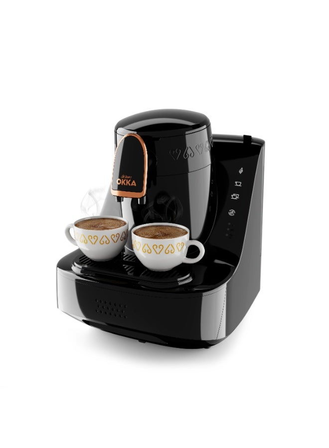 ARZUM OKKA ELIT COFFEE MACHINE (BLACK-COPPER)-OK0040-26 COFFEE MACHINE - Image 4