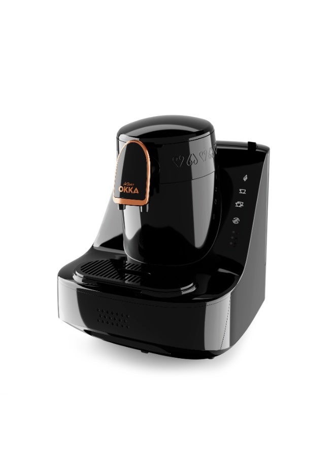 ARZUM OKKA ELIT COFFEE MACHINE (BLACK-COPPER)-OK0040-26 COFFEE MACHINE - Image 3