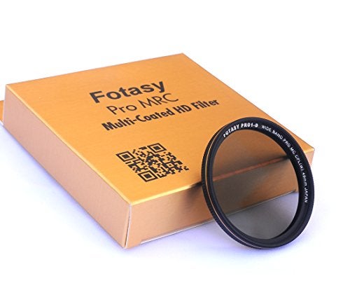 Fotasy 49mm Ultra Slim Circular PL Lens Filter, Nano Coatings MRC Multi Resistant Coating Oil Water Scratch, 16 Layers Multi-Coated 49mm CPL Filter - Image 2