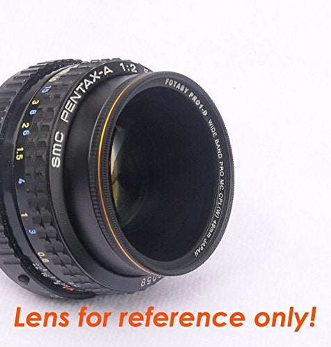 Fotasy 49mm Ultra Slim Circular PL Lens Filter, Nano Coatings MRC Multi Resistant Coating Oil Water Scratch, 16 Layers Multi-Coated 49mm CPL Filter - Image 4