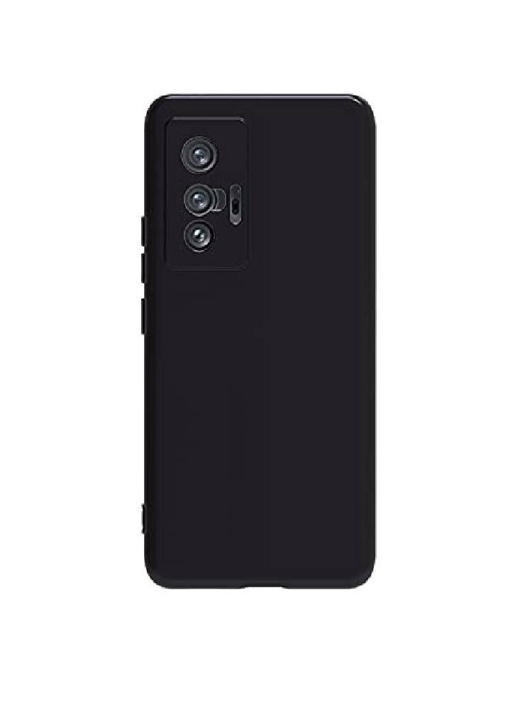 إيف غطاء حالة المصد السيليكون الناعم الواقي لـ Vivo X70 Black