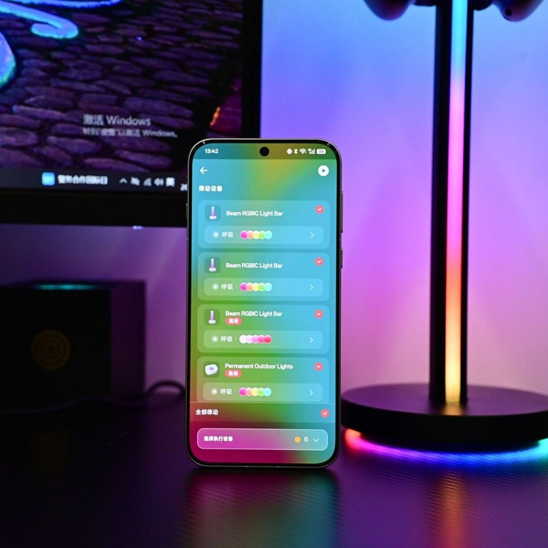 Yeelight Smart RGB Gaming Ambient Tower Light with Music Sync and Sound Pickup - Image 4