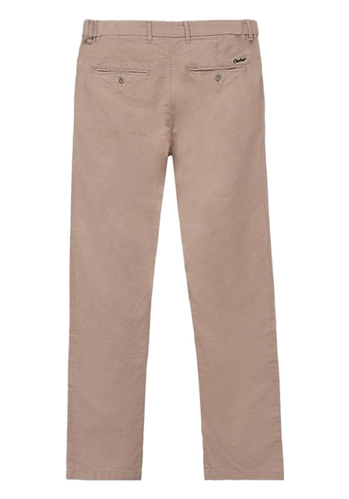 CEDRO بنطلون سيدرو للرجال بقصة عادية - مزيج قطن-كتان قابل للتنفس - Image 2