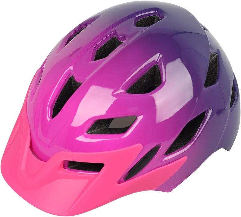 Bavilk Kids Bike Helmet, Kids Boys Girls Bike Helmets with LED Light Detachable Visor Children Youth Teen Multi-Sport for Skating Cycling Scooter Skateboard Adjustable & Lightweight 19.7"-22.4" - Image 5