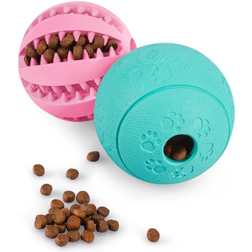 HIPPIH Dog Puzzle Toys Interactive Toys for Large Small Dogs IQ Training Chewing Teeth Cleaning Treat Dispensing 2 Pack - Image 1