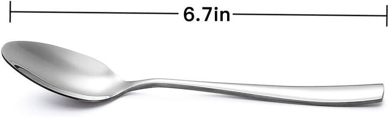Eslite 12-Piece Stainless Steel Teaspoon,6.7-Inches - Image 3