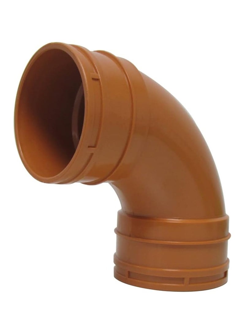 RACO Red UPVC Pipe Fittings for Plumbing Drainage Irrigation Ventilation Chemical Transport Water Treatment (ELBOW) - Image 1