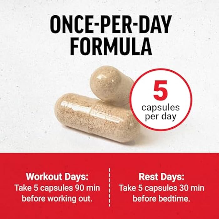 Force Factor Prime HGH Secretion Activator, HGH Supplement for Men with Clinically Studied AlphaSize to Help Trigger HGH Production, Increase Workout Force, and Improve Performance, 75 Capsules - Image 5