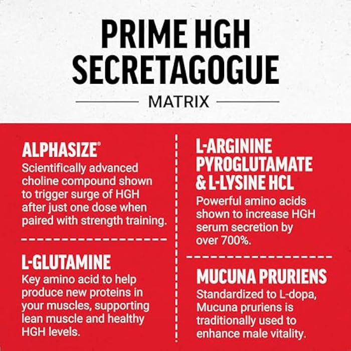 Force Factor Prime HGH Secretion Activator, HGH Supplement for Men with Clinically Studied AlphaSize to Help Trigger HGH Production, Increase Workout Force, and Improve Performance, 75 Capsules - Image 3