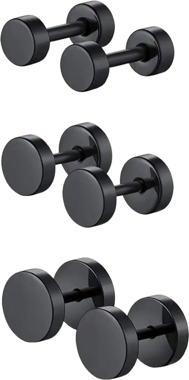 Shree Ju Trendy Black Barbell Dumbbell Set for Men and Women - Image 1