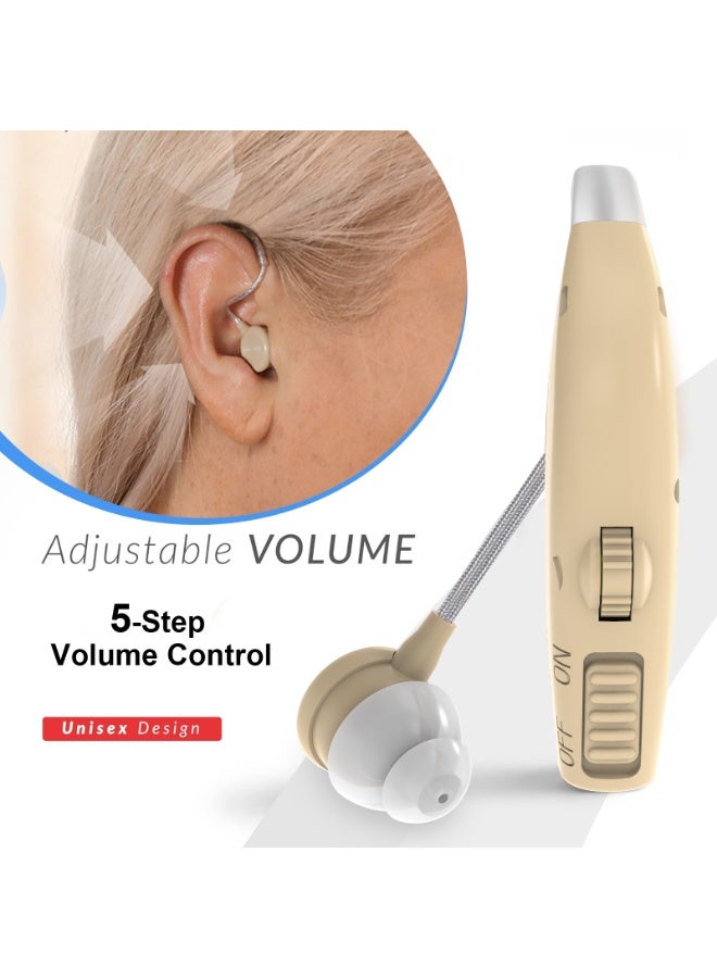 Rechargeable Portable Hearing Aids for the Elderly Simple Operation Buttons - Image 4