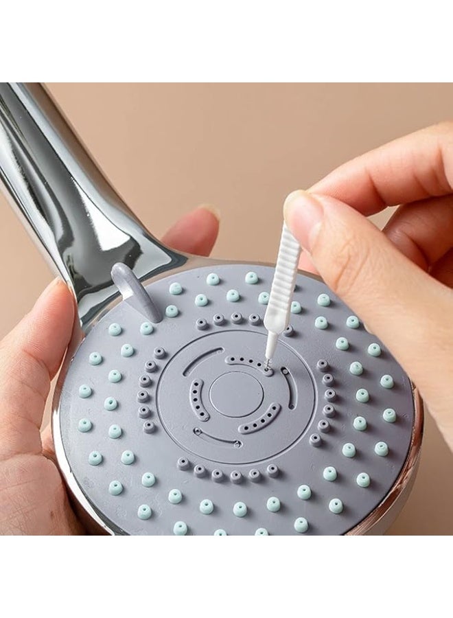 Shower Head Cleaning Brush Set – 10pcs Multifunctional Gap & Hole Cleaning Brushes, Anti-Clogging Tool for Shower Nozzles, Keyboards & Mobile Phone Ports - Image 4