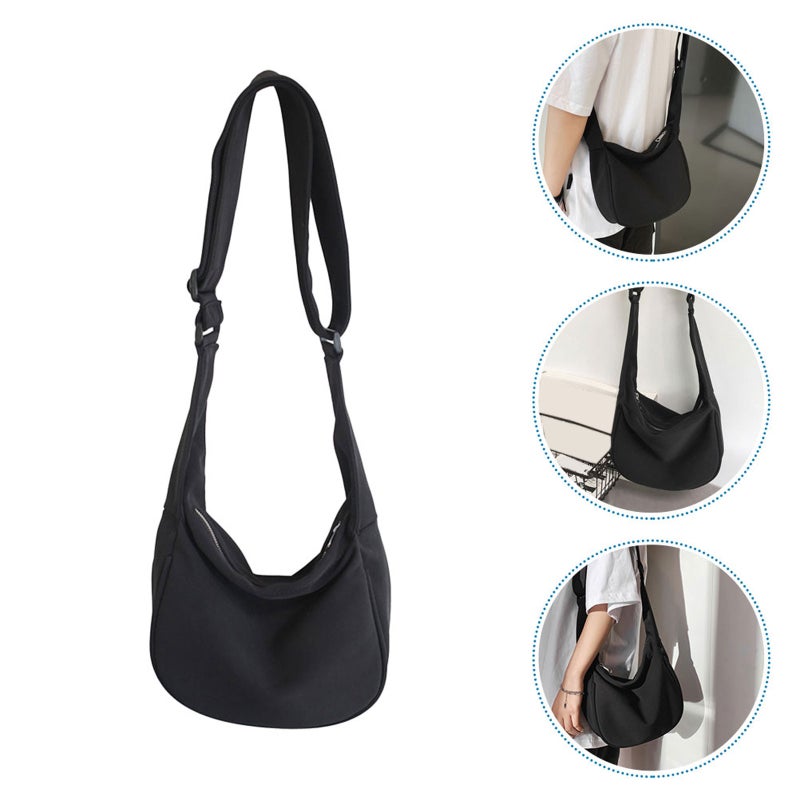 Adjustable Nylon Shoulder Bag Pouch Large Capacity Handbag Shoulder Bag Phone Bag - Image 1