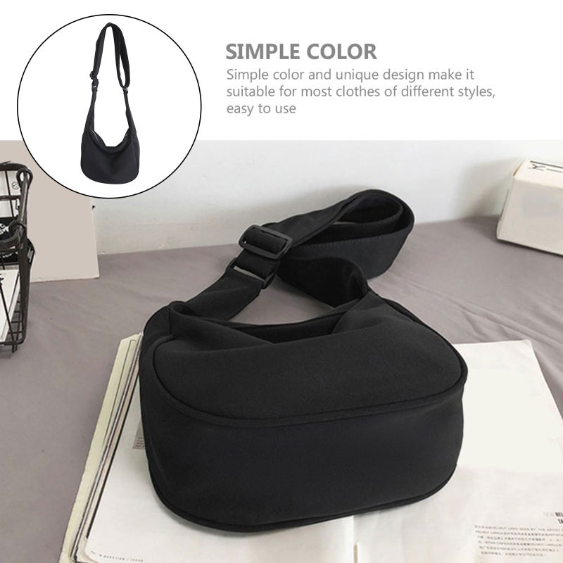 Adjustable Nylon Shoulder Bag Pouch Large Capacity Handbag Shoulder Bag Phone Bag - Image 5