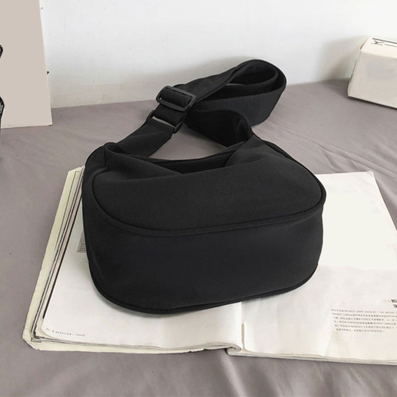 Adjustable Nylon Shoulder Bag Pouch Large Capacity Handbag Shoulder Bag Phone Bag - Image 4