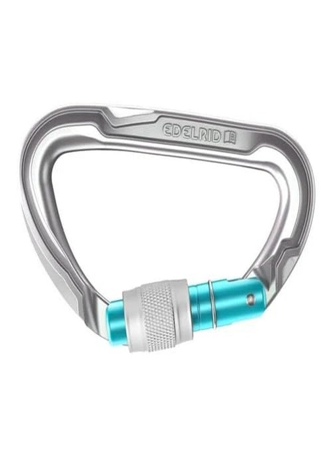 Edelrid Pure Screw 23KN Climbing Carabiner - Lightweight and Sturdy (46g) CE 0082 Certified (Color May Very) - Image 2