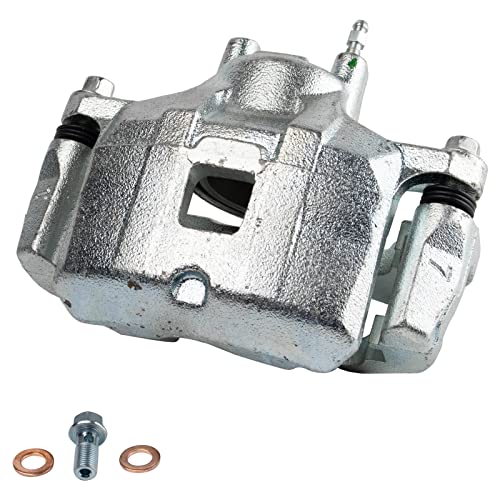 TRQ Front Left Brake Caliper w/Bracket Drivers Side Compatible with 2008-2016 Mitsubishi Lancer 2007-2017 Outlander 2011-2016 Outlander Sport - Image 2