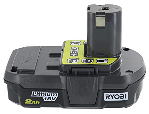 RYOBI P190 2.0 Amp Hour Compact 18V Lithium Ion Battery w/ Cold Weather Performance and (Charger Not Included / Battery Only) - Image 3