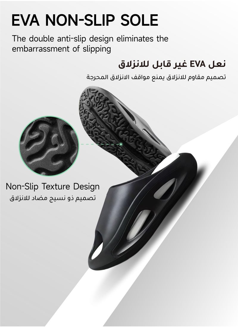 AL-WAHA AL-ZHABIA - unisex-cloud-comfort-eva-foam-sandals-anti-slip-thick-platform-beach-pool-indoor-shoes（40-41） - Image 1