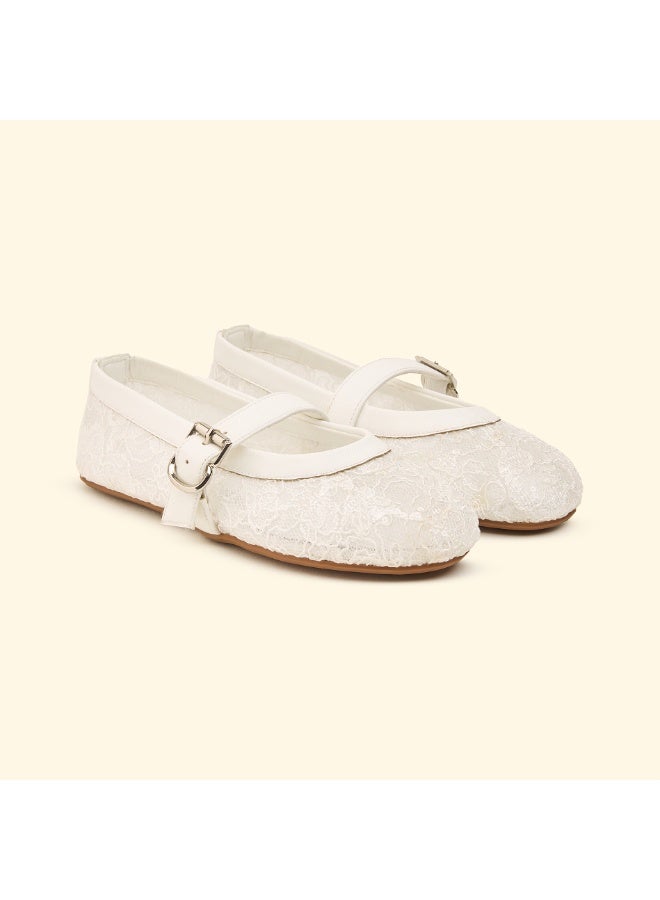 BOU lace-grace-mary-jane-white - Image 1