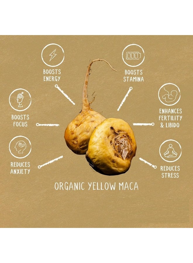Heilen Biopharm Premium Peruvian Yellow Maca Root Powder For Health Improvement - 100 g Pack of 1  - Image 4