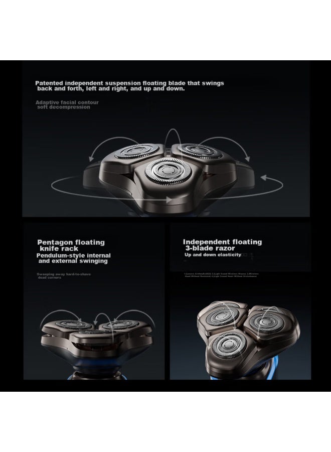 Huawei Smart Selection Xiaoshi Intelligent Electric Shaver Skin-friendly Series Xiaoshouban 2.0 Gift Box Edition Electric Razor Upgraded Spherical Floating Blade Head, Birthday Gift For Boyfriend Or Father - Image 1