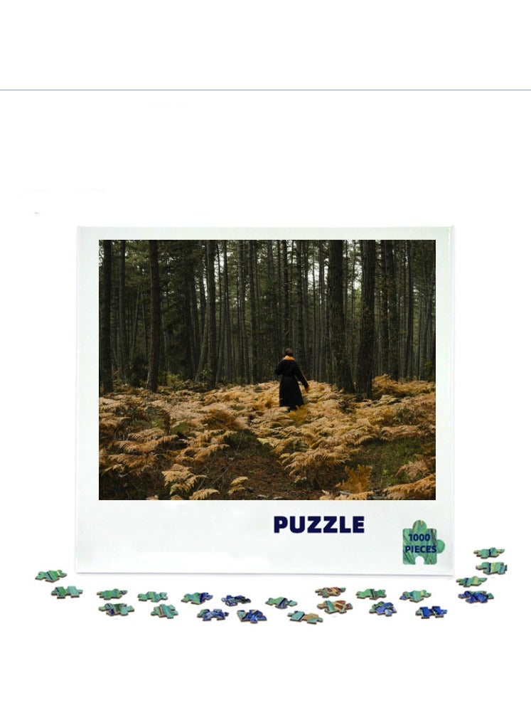 Anna 1000-Piece Thick Cardboard Puzzle for Stress Relief and Decoration - Image 1