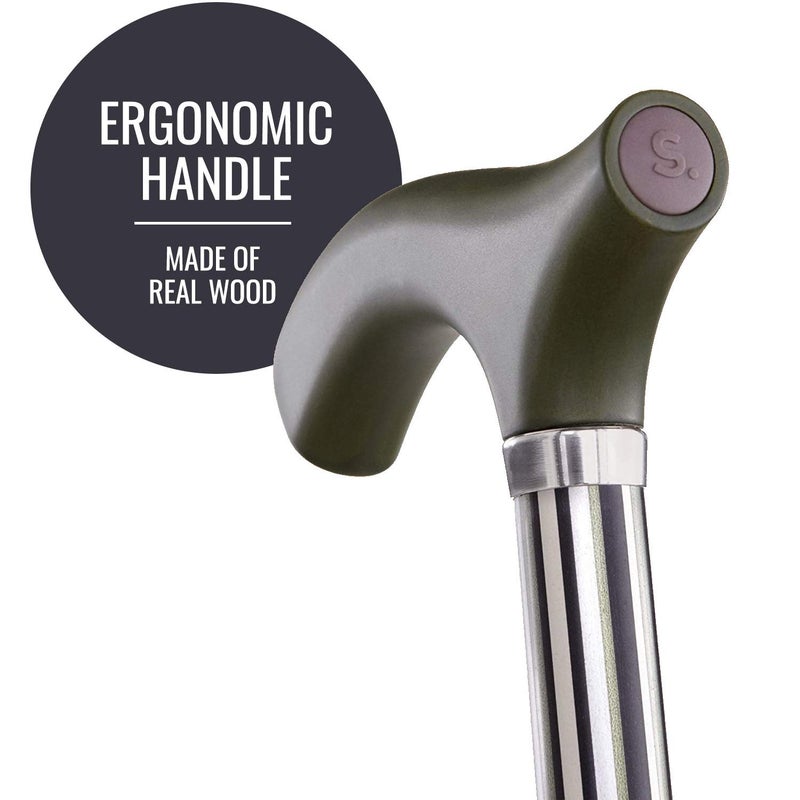 Switch Sticks Walking Cane for Men or Women, Foldable and Adjustable from 32-37 Inches, FSA and HSA Eligible, Huntington - Image 3