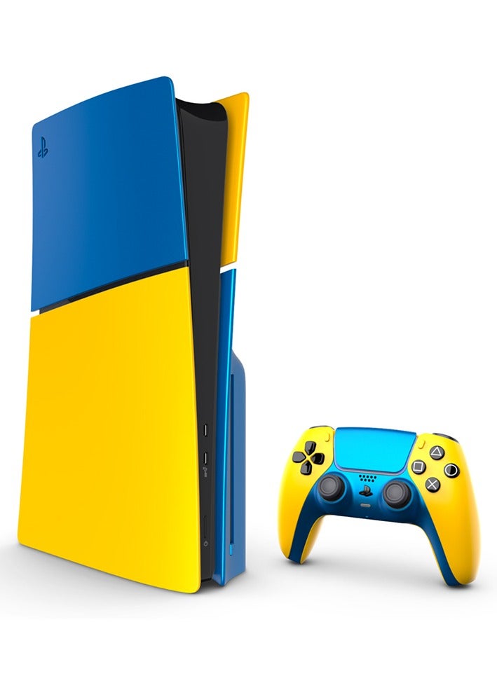 Craft MERLIN CUSTOMIZED PLAYSTATION 5 SLIM DESIGN DISC EDITION 1TB SINGLE CONTROLLER MACAW - Image 1