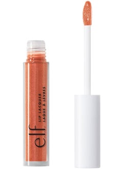 elf e.l.f. Lip Lacquer Lip Gloss With Sheer Color, Mauve Glitz 2.5ml  - Image 1