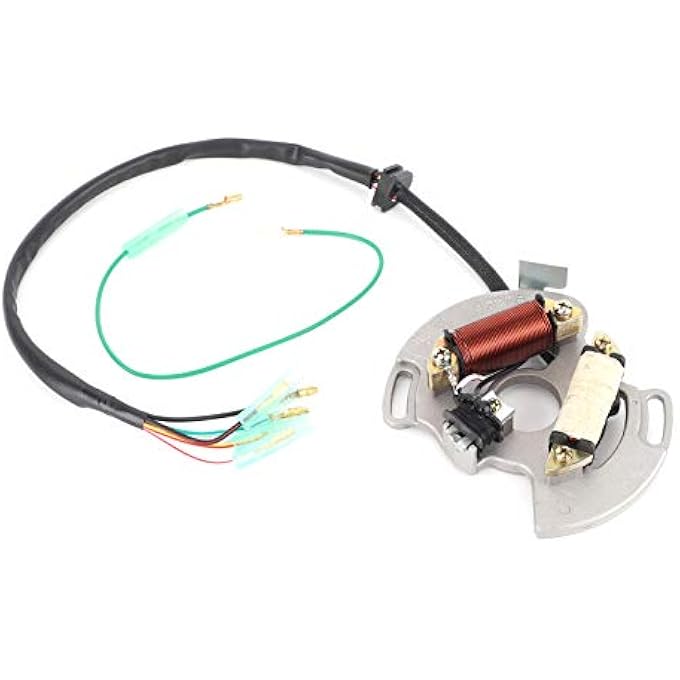 aqxreight Alternator Stator, Generator Stator with Cable Harness 5VM855600000 200 YFS200 20032006, Replacement Part, Direct Replacement - Image 5
